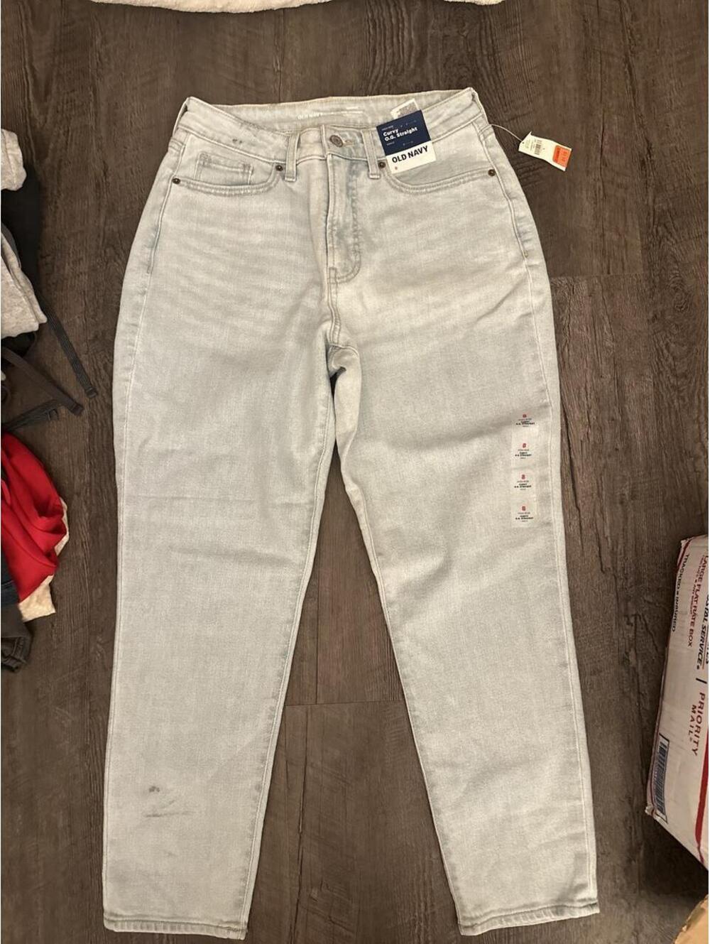 Old Navy Women's Blue and Grey Jeans